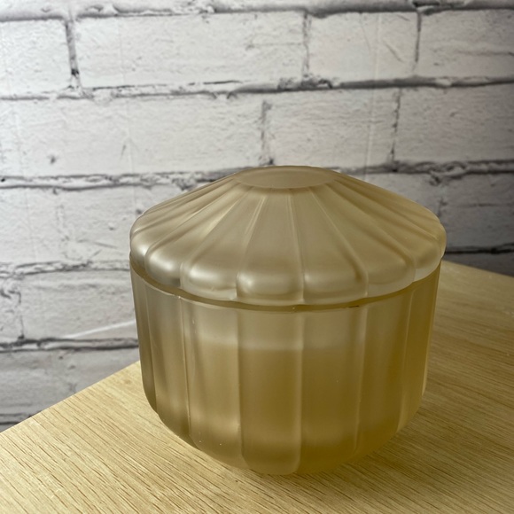 Studio McGee Frosted Glass Canister Set of Two - Picture 2 of 7